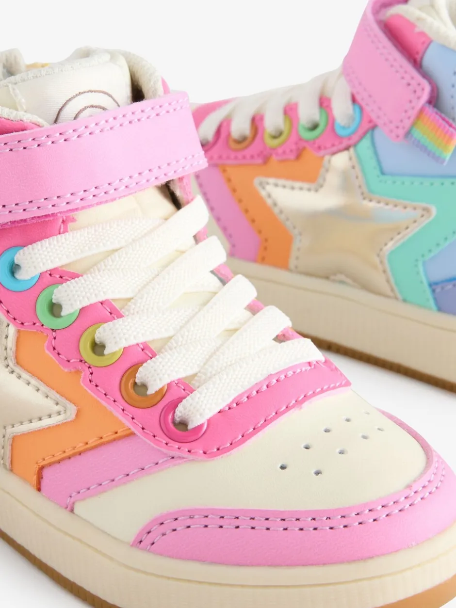 Sneakers|Sneakers|Little Bird by Jools Oliver - - Hoge sneakers met sterren Multi