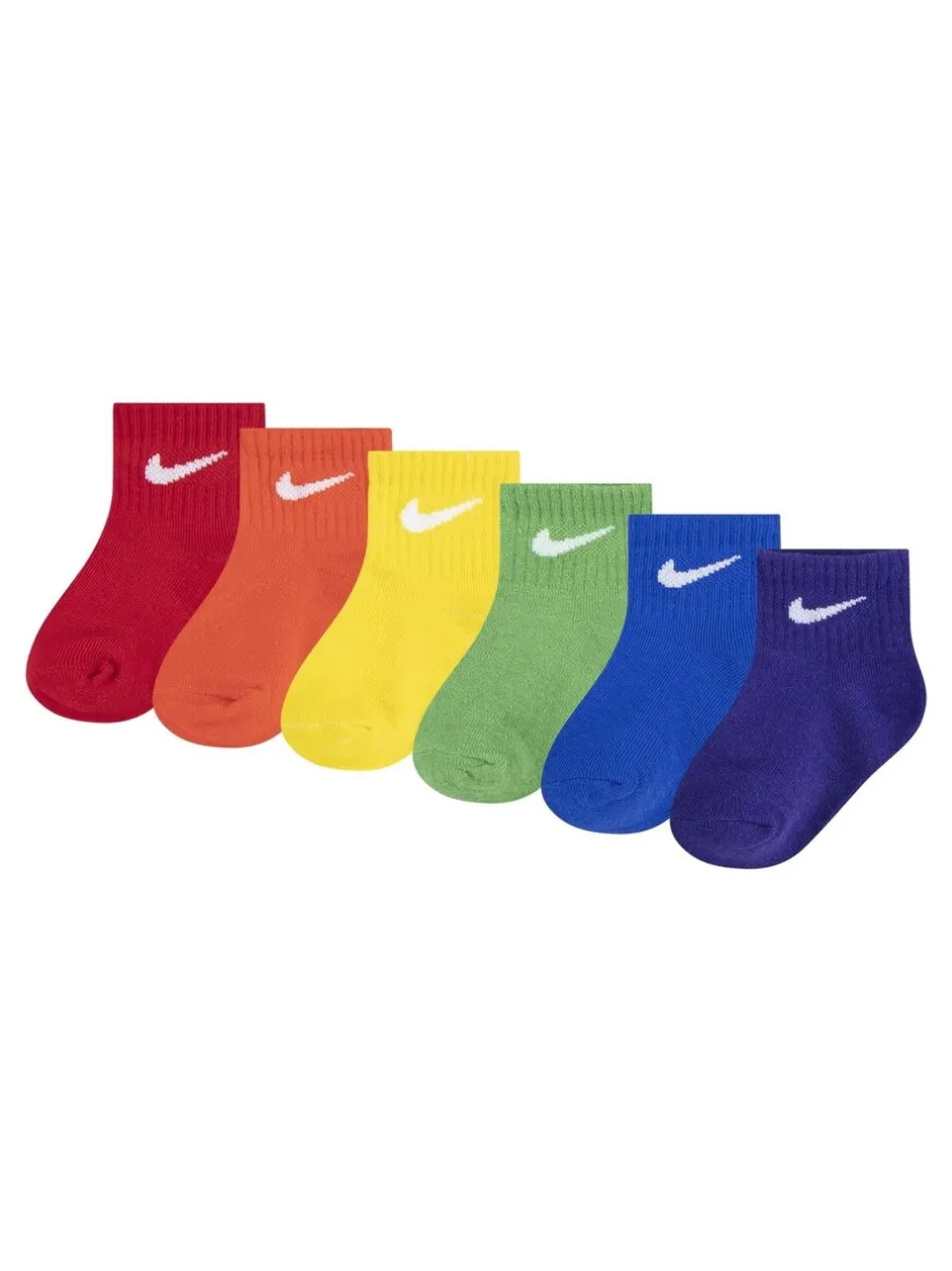 Sokken|Nike - Infant Swoosh set van 6 paar sokken Multi