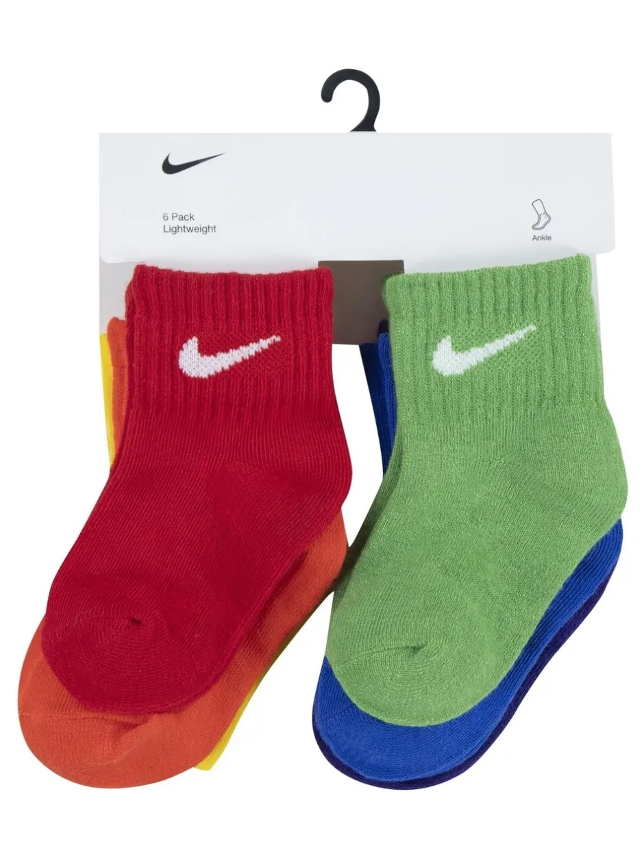 Sokken|Nike - Infant Swoosh set van 6 paar sokken Multi
