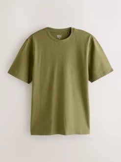 T-Shirts En Hemden|Next Multi - Normale Pasvorm - Essential katoenen T-shirts verpakking van 6
