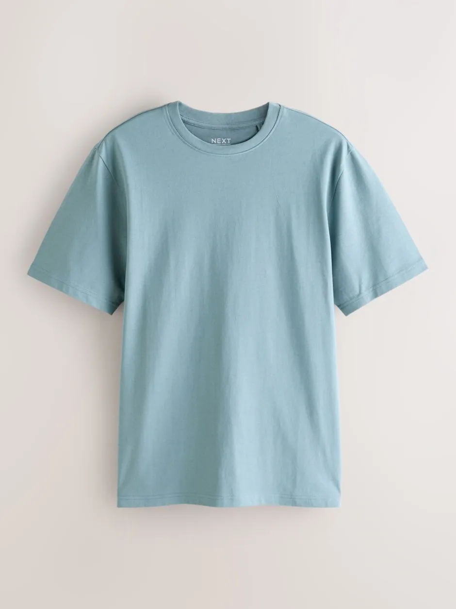 T-Shirts En Hemden|Next Multi - Normale Pasvorm - Essential katoenen T-shirts verpakking van 6