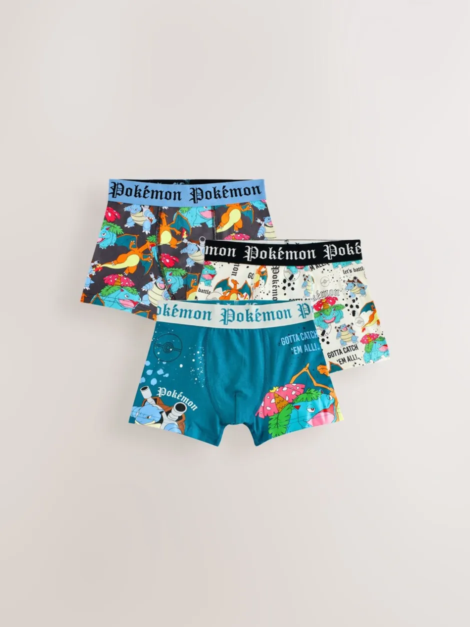 Ondergoed|Next Multi - Pokemon Trunks 3 Pack (5-12jaar)
