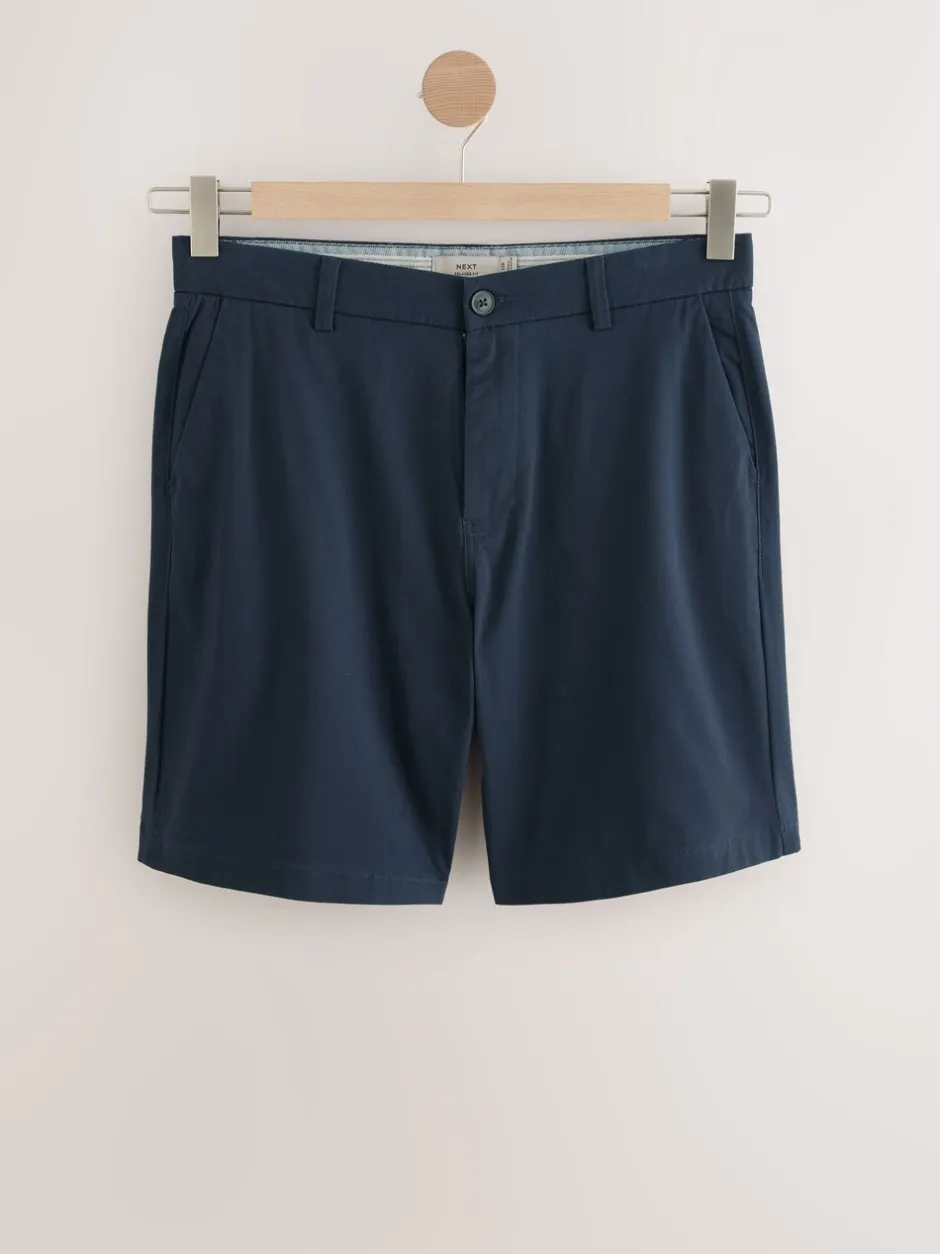 Shorts*Next Multi - Ruimvallende pasvorm. - Set van 4 chinoshorts met stretch