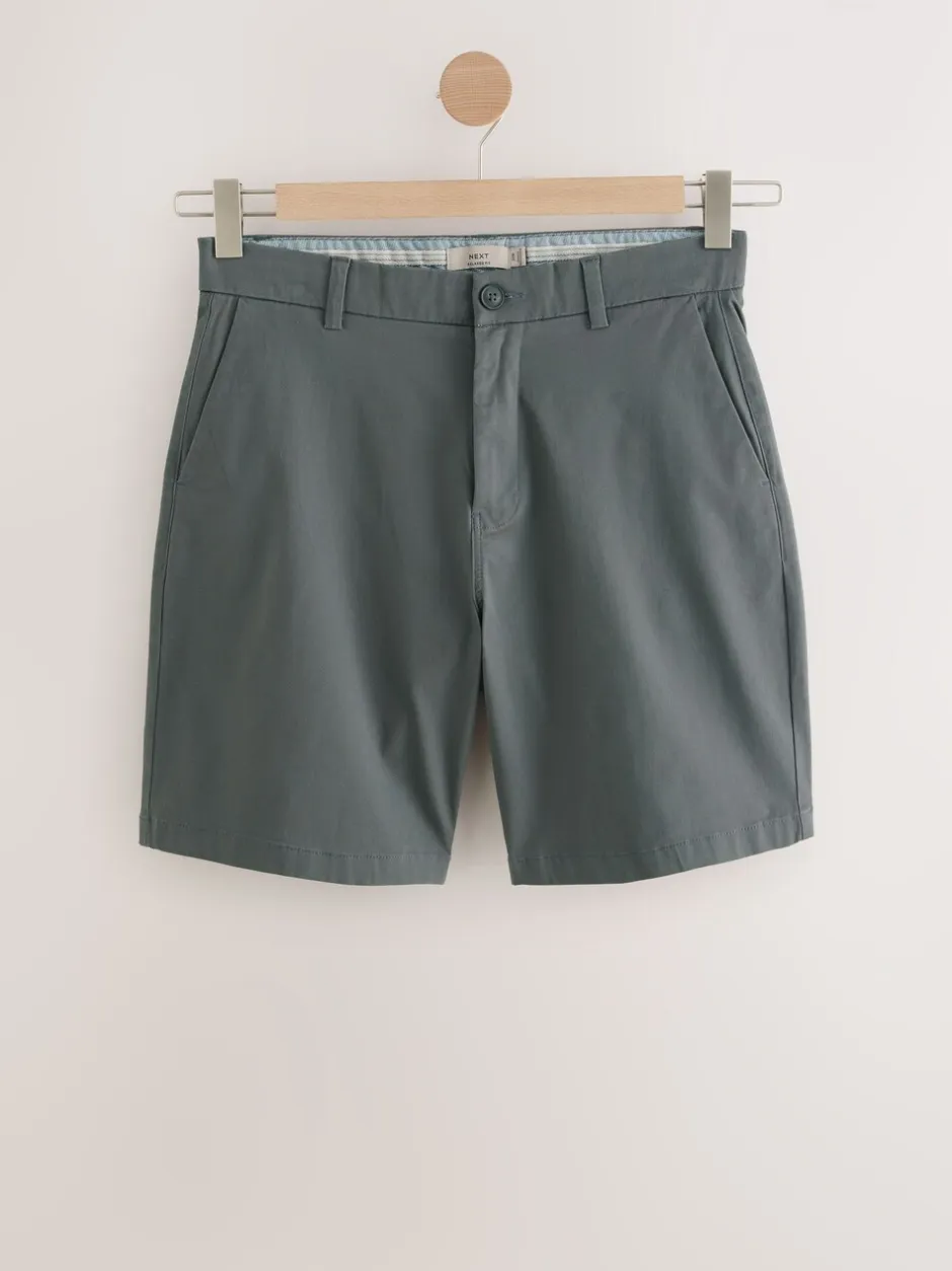 Shorts*Next Multi - Ruimvallende pasvorm. - Set van 4 chinoshorts met stretch