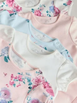 Rompertjes En Hemdjes*Next Multi - Set van 5 babyrompertjes met korte mouwen