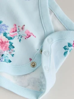 Rompertjes En Hemdjes*Next Multi - Set van 5 babyrompertjes met korte mouwen