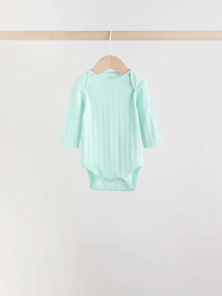 Rompertjes En Hemdjes|Next Multi - Set van 5 babyrompertjes met lange mouwen
