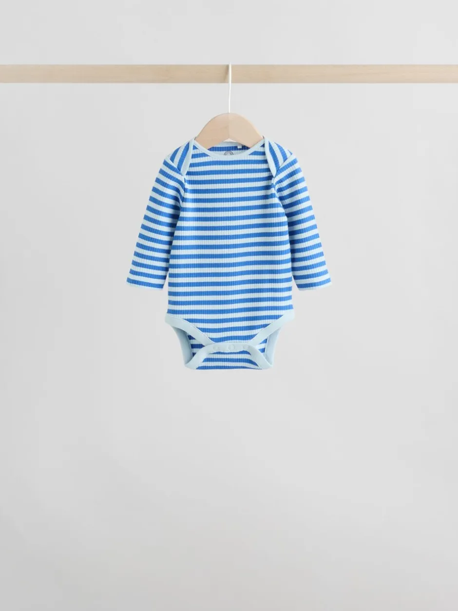 Multipacks|Rompertjes En Hemdjes*Next - Set van 5 rompers met lange mouwen Multi