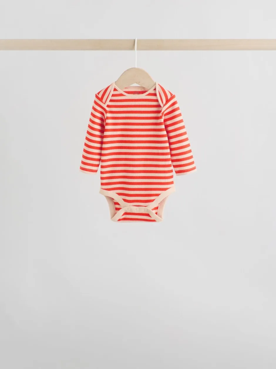 Multipacks|Rompertjes En Hemdjes*Next - Set van 5 rompers met lange mouwen Multi