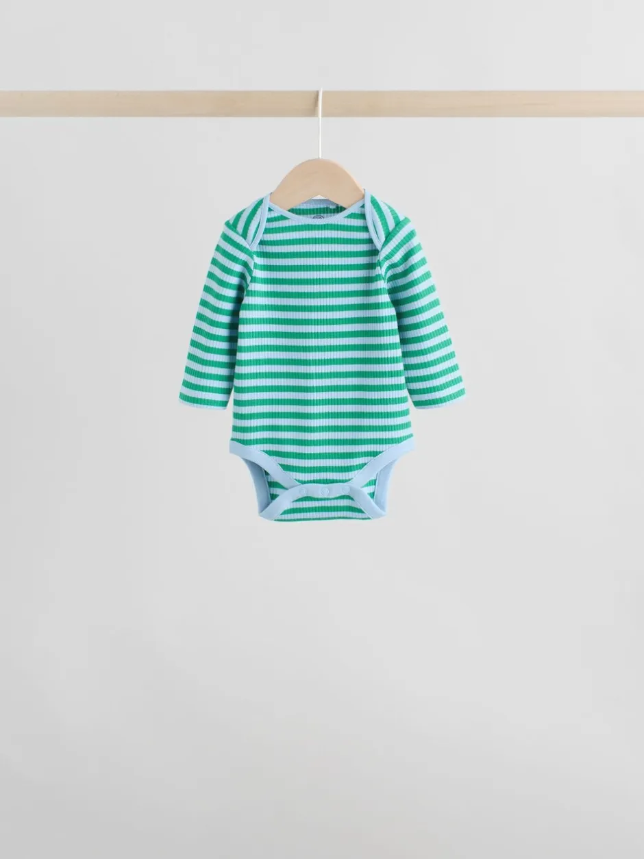 Multipacks|Rompertjes En Hemdjes*Next - Set van 5 rompers met lange mouwen Multi