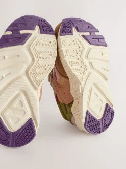 Sneakers*Next - Sneakers met elastische veters en klittenbandsluiting Multi