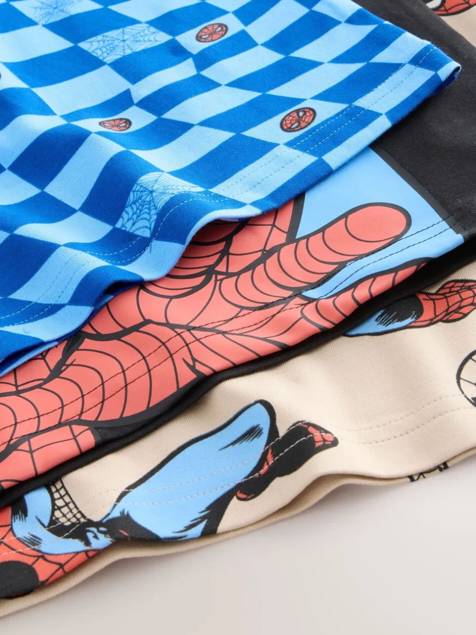 Ondergoed|Rompertjes En Hemdjes*Next Multi - Spiderman hemdjes 3 stuks (1,5-10jr)