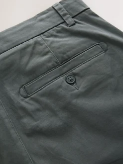 Shorts*Next Multi - Strakke Pasvorm - Set van 4 chinoshorts met stretch
