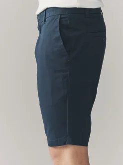 Shorts*Next Multi - Strakke Pasvorm - Set van 4 chinoshorts met stretch