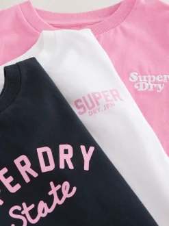 T-Shirts*Superdry - T-Shirts 3 Pack Multi