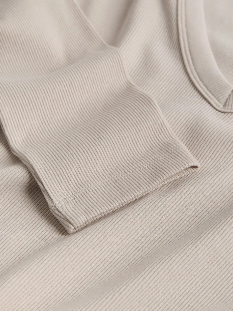 Tops En T-Shirts*The Set - 5 Pack Long Sleeve V-Neck Ribbed T-Shirts Multi