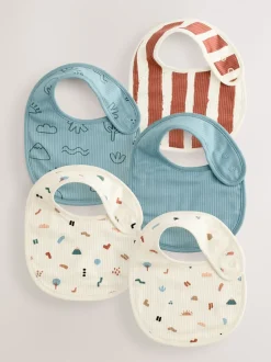 Slabbetjes*Next Multi - Verpakking met 5 babyslabbetjes