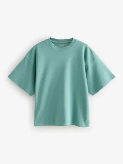 Tops En T-Shirts|Next Multi - Verpakking van 5 100% katoenen boxy T-shirts met korte mouwen