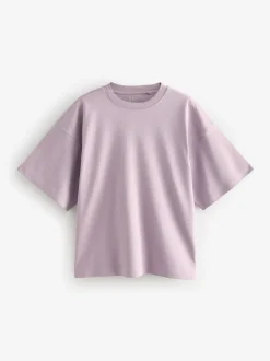 Tops En T-Shirts|Next Multi - Verpakking van 5 100% katoenen boxy T-shirts met korte mouwen