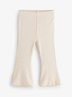 Broeken En Leggings|Next Multi - Verpakking van 5 geribbelde flare leggings (3mnd -7jr)