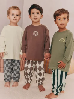 Multipacks|Pyjama's*Next - Verpakking van 3 oversized pyjama's 3 (9mnd -10jr) Multi