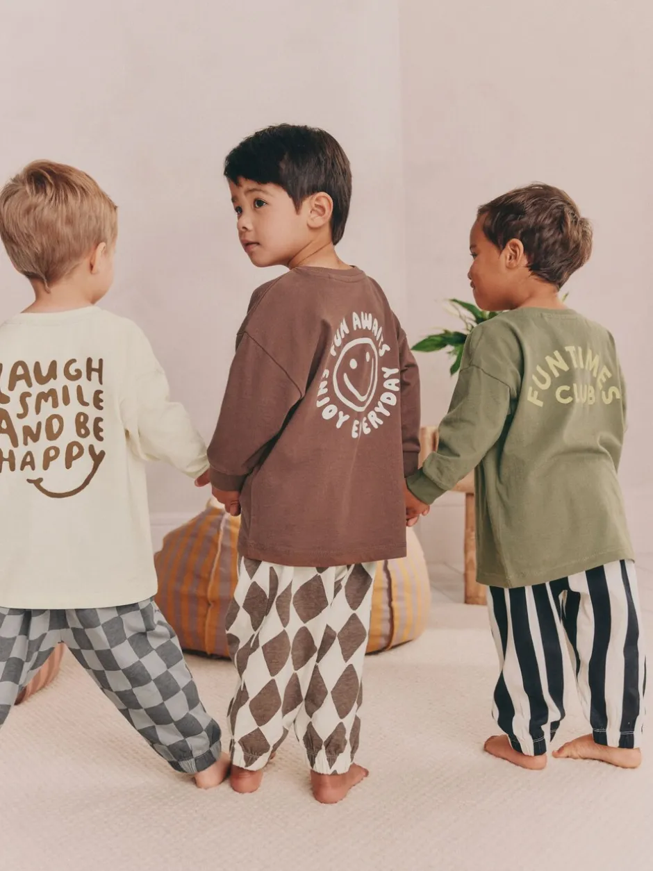 Multipacks|Pyjama's*Next - Verpakking van 3 oversized pyjama's 3 (9mnd -10jr) Multi
