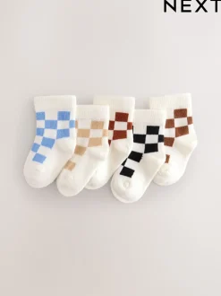 Sokken En Panty's|Sokken*Next - Verpakking van 5 paar babysokken (0 mnd-2 jr) Multi