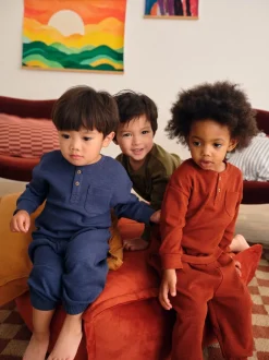 Pyjama's|Next - Verpakking van 3 relaxed fit pyjama's (9mnd-12jr) Multi