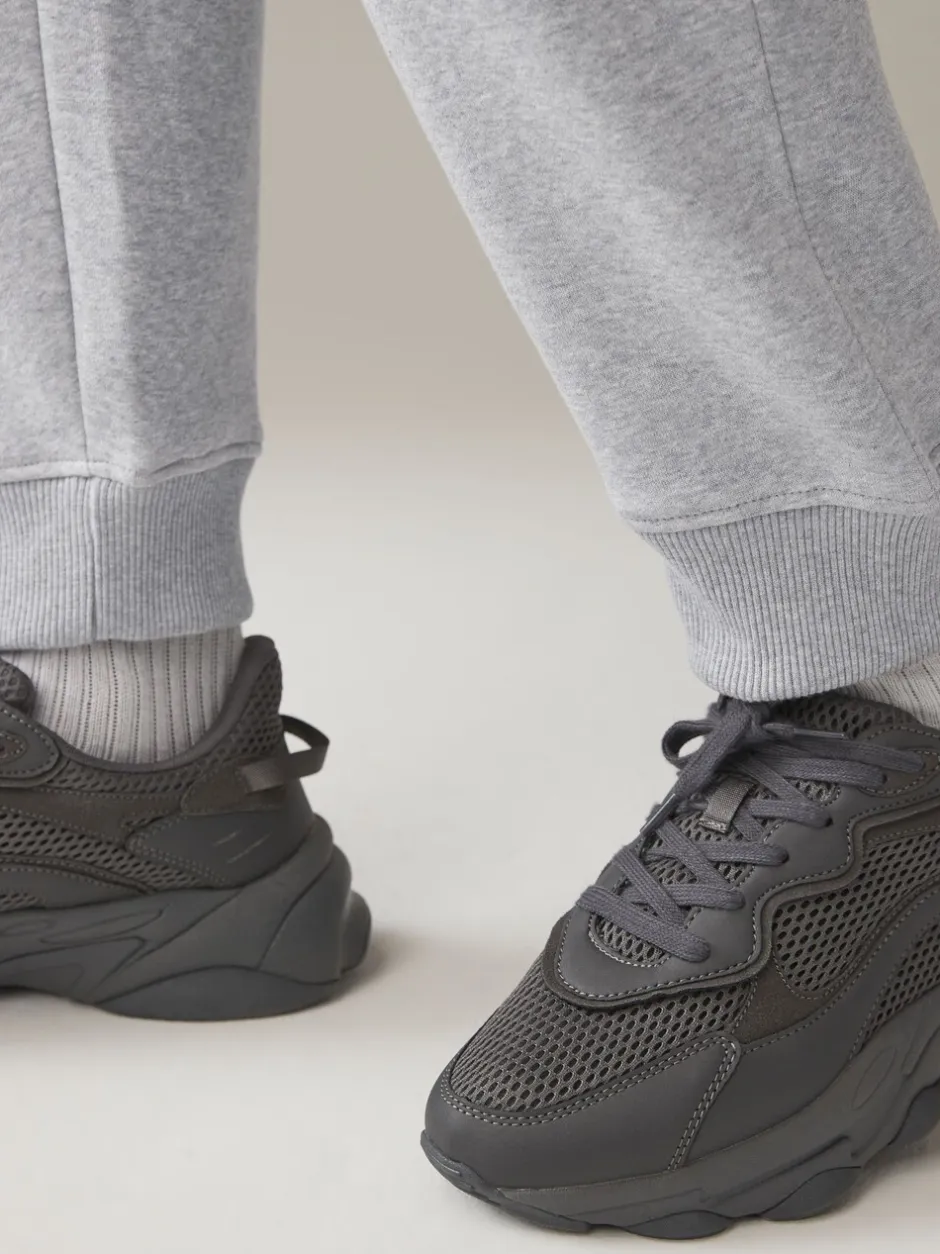 Joggingbroeken|Next - Verpakking van 3 slim-fit jersey joggingbroeken met hoog katoengehalte Multi