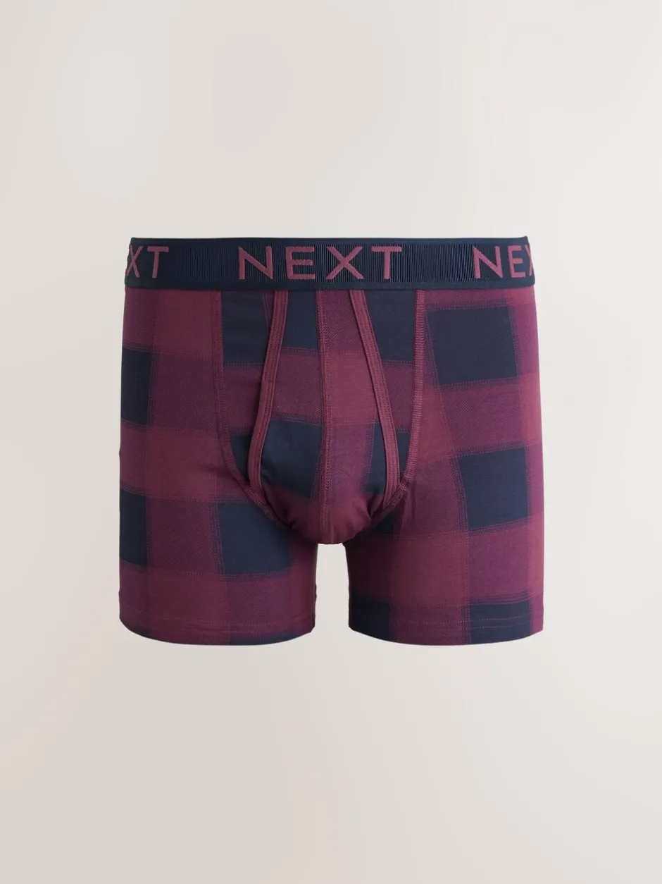 Ondergoed|Ondergoed*Next Multi Check Print - Boxershorts met A-voorkant