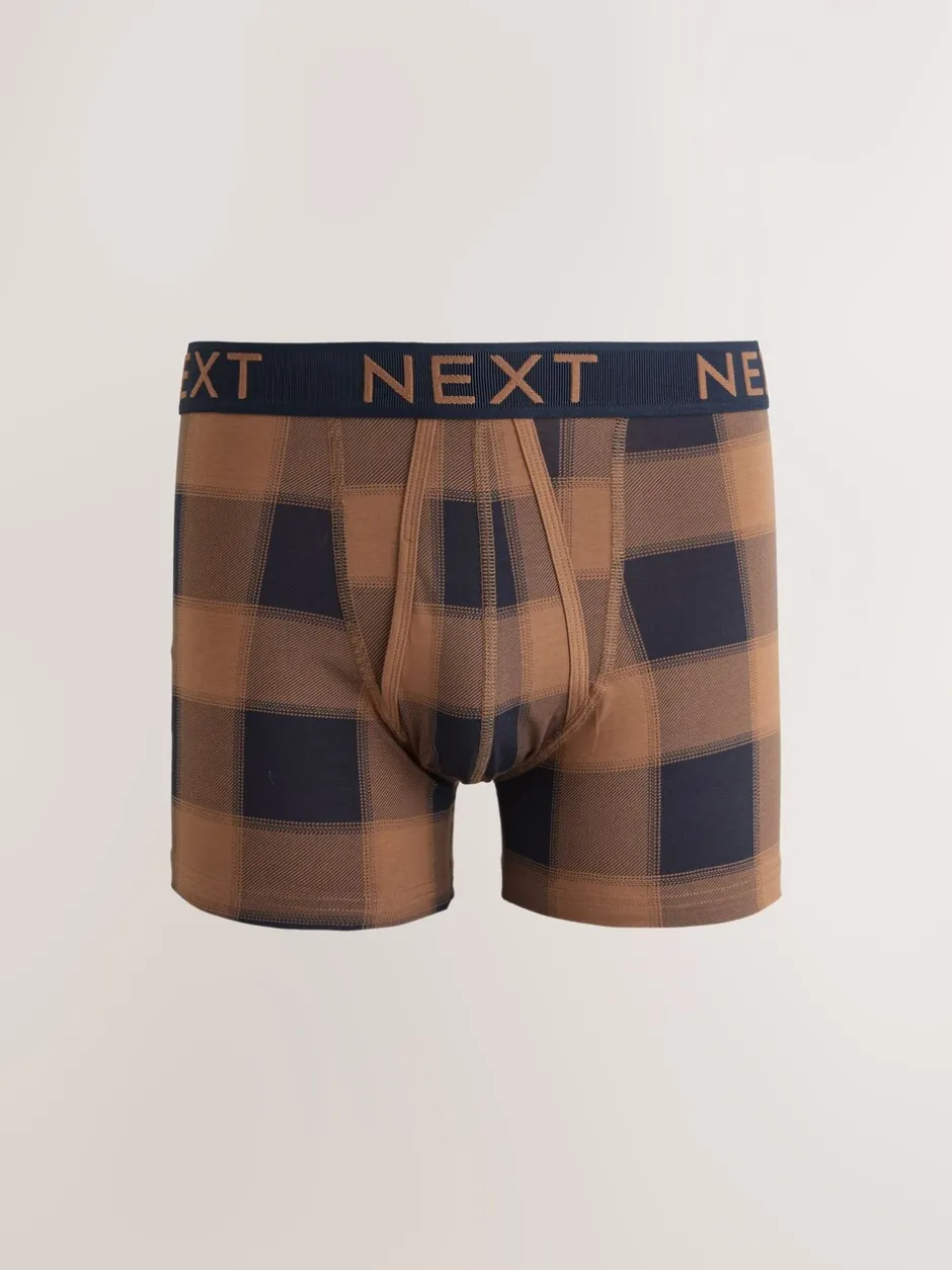 Ondergoed|Ondergoed*Next Multi Check Print - Boxershorts met A-voorkant