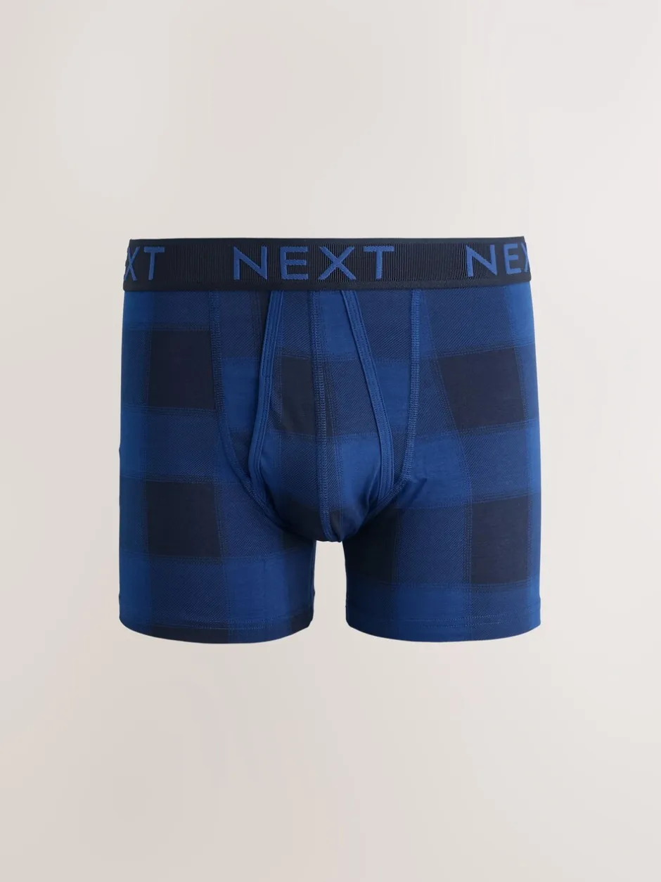 Ondergoed|Ondergoed*Next Multi Check Print - Boxershorts met A-voorkant