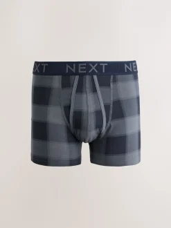Ondergoed|Ondergoed*Next Multi Check Print - Boxershorts met A-voorkant