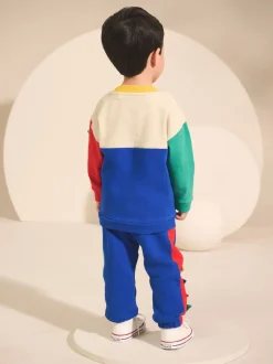 Tops|Sets En Combisets*Next - Set van zacht T-shirt met lange mouwen en joggingbroek (3mnd-7jr) Multi Dinostekels