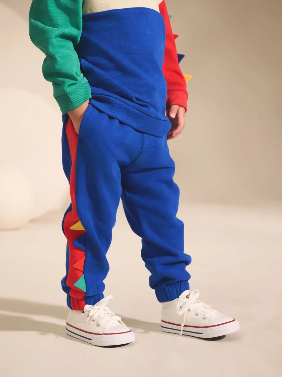 Tops|Sets En Combisets*Next - Set van zacht T-shirt met lange mouwen en joggingbroek (3mnd-7jr) Multi Dinostekels