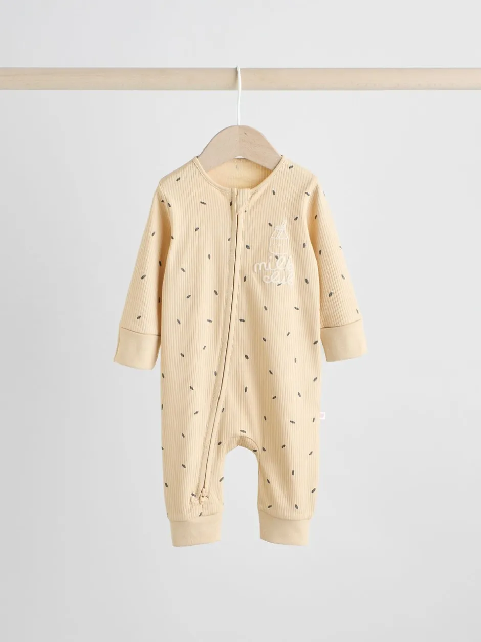 Multipacks|Babypakjes En Babypyjama's*Next Multi Food Karakter - Verpakking van 3 babyslaappakjes met tweewegrits (0 mnd - 3 jr)