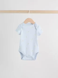 Rompertjes En Hemdjes|Next Multi Pastel Character - 7 Babyrompertjes met korte mouwen