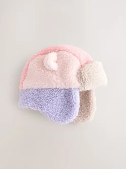 Mutsjes En Antikrabwantjes|Mutsen, Handschoenen En Sjaals|Next Multi Patchwork Borg - Baby pilotenmuts (0mnd -2jr)