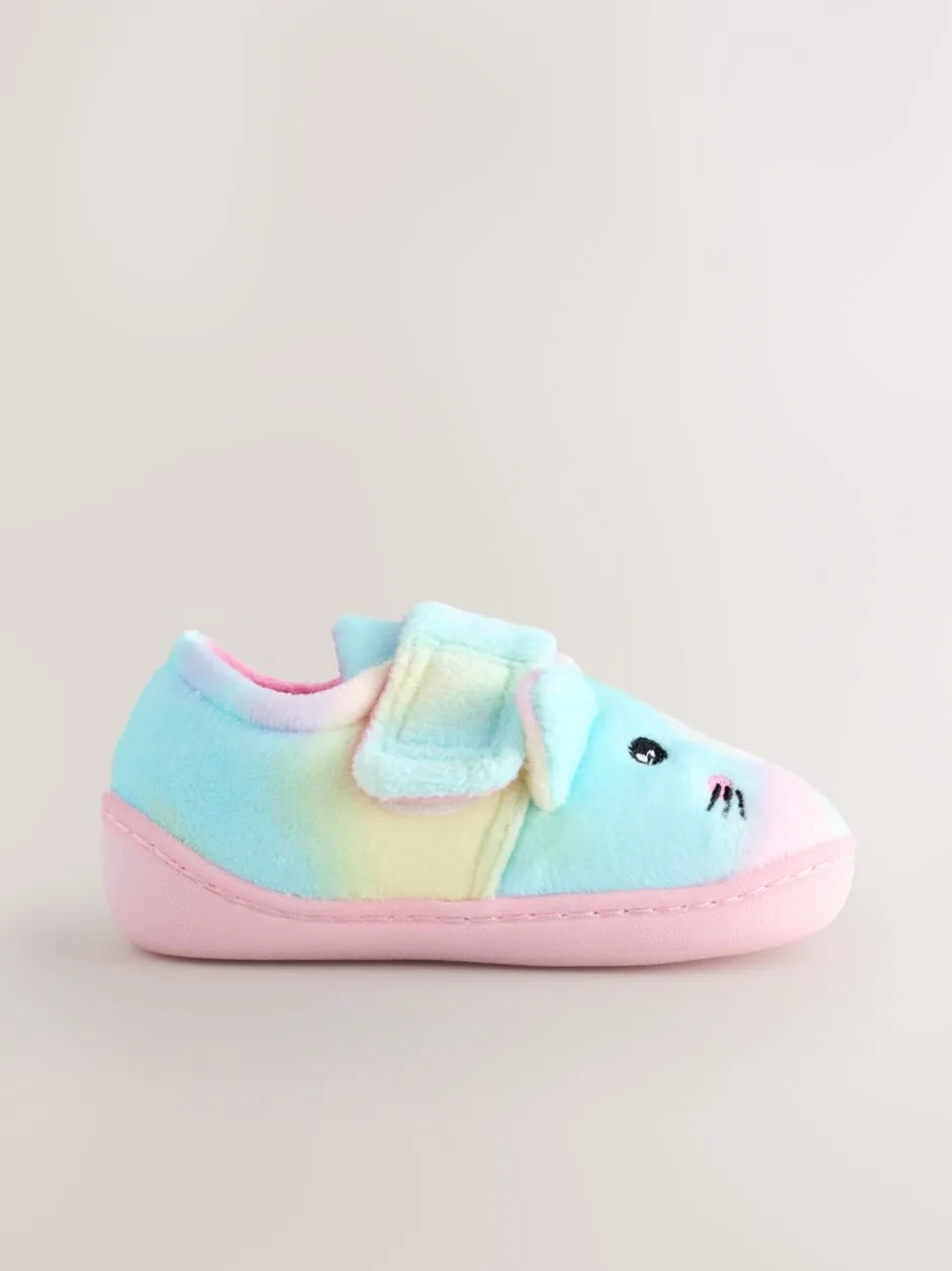 Pantoffels*Next - Pantoffels met antislip-zool Multi Rainbow Cat
