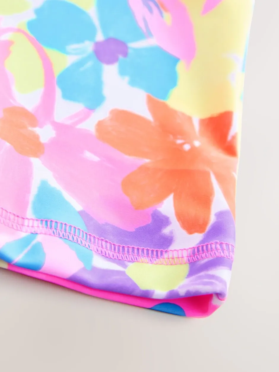 Badkleding|Badkleding*Next Multi Regenboog Bloemen - Zonbeschermend badpak (3 mnd-10 jr)