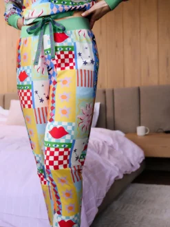 Pyjama's|Loungewear*Eleanor Bowmer - Pyjamas Multi-patchwork