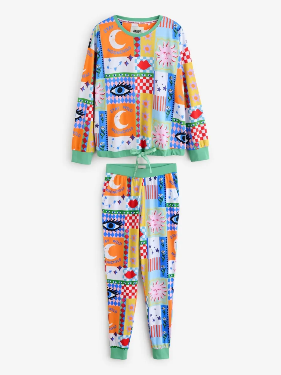Pyjama's|Loungewear*Eleanor Bowmer - Pyjamas Multi-patchwork
