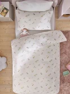 Kinderbeddengoed|Beddengoedsets En Dekbedovertrekken*Next Muslin dekbedovertrek en kussensloop van 100% katoen met kreukeltextuur