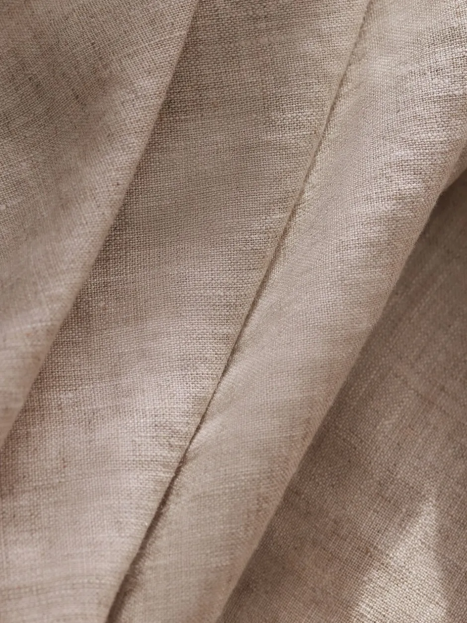 Gordijnen|Gordijnen*Next N. Premium Collection 100% linnen gevoerde gordijnen met plooiband