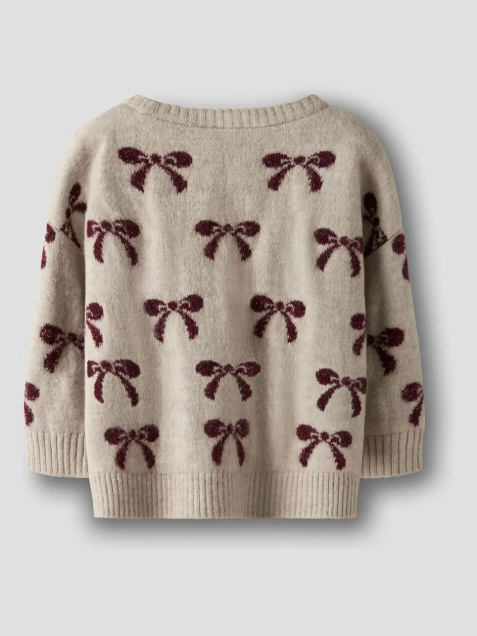Gebreide Kleding*Name It Bow Detail Knitted Jumper
