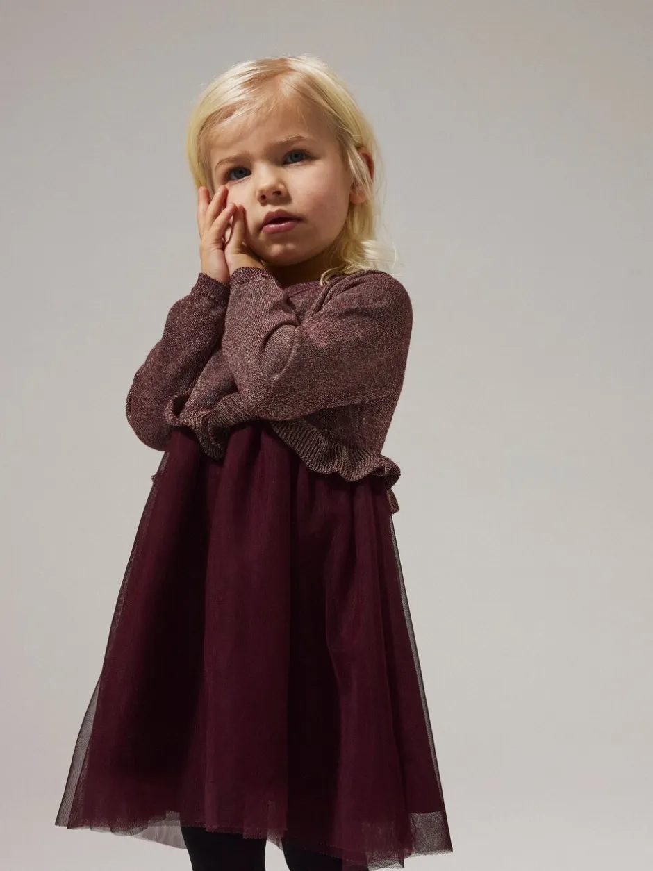 Gelegenheidskleding|Name It Sparkle Tulle Christmas Party Dress