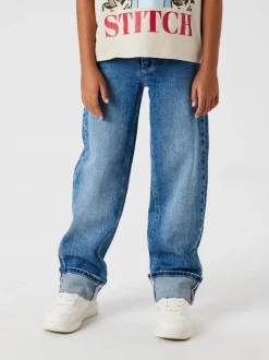 Jeans|Name It Straight Leg Fold Up Jeans