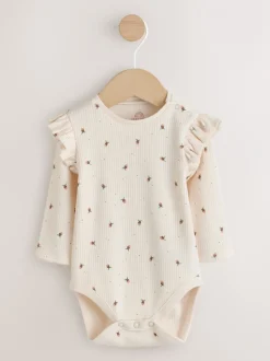 Tuinbroeken|Next - Baby tuinbroek en bodysuit 2 -delige set (0mnd -2jr) Naturel Broderie