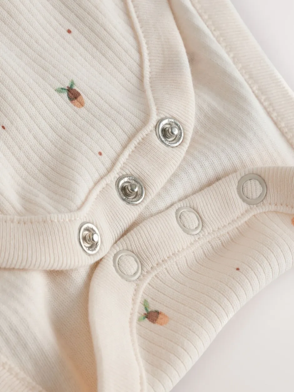 Tuinbroeken|Next - Baby tuinbroek en bodysuit 2 -delige set (0mnd -2jr) Naturel Broderie
