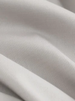 Formele Overhemden*Next Naturel bruin - Slim Fit - Onderhoudsvriendelijk, getextureerd, slim fit overhemd met enkele manchet